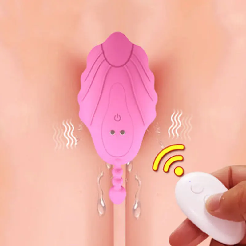 Вибратор-бабочка для женщин фаллоимитатор-вибратор ношения в трусиках