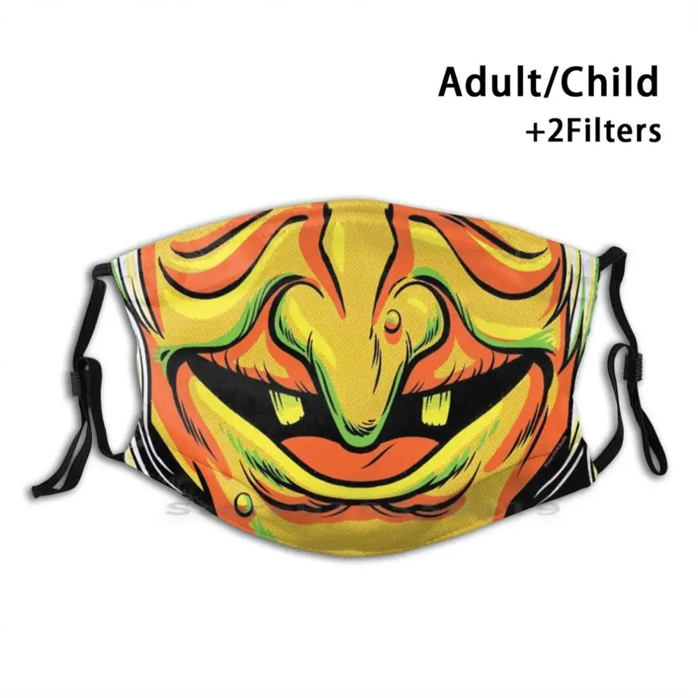 

Retro Vintage Halloween Witch Mouth Mouth Adult Kids Washable Funny Face Mask With Filter A Creepy Witch Mouth Inspired By