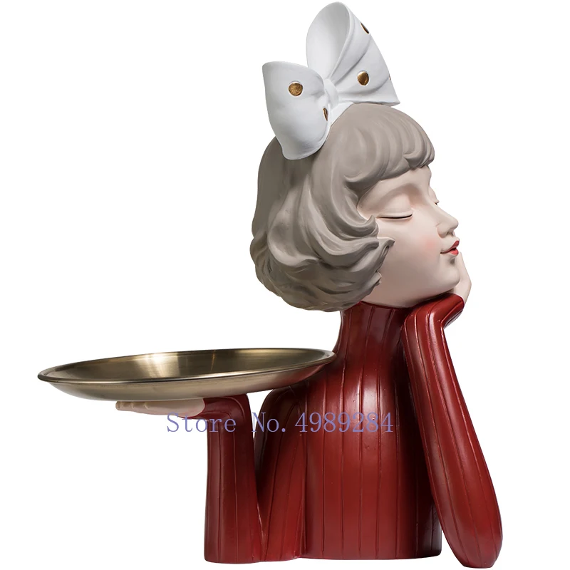 Креативная каучуковая подставка для посуды с бантом девочек настольное