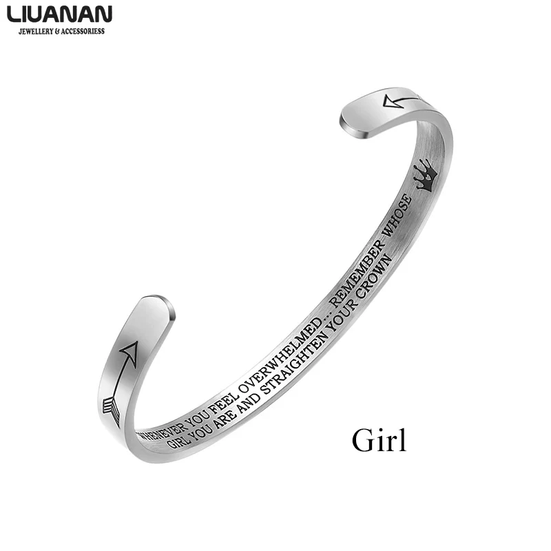 Мантровый браслет 6 мм подарок на выпускной для дочери прямой с короной девушек