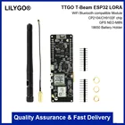 LILYGOTTGO T-Beam ESP32 REV1 WiFi Bluetooth совместимый модуль CP2104CH9102F ESP 32 GPS NEO-M8N LORA 32 18650 Держатель аккумулятора