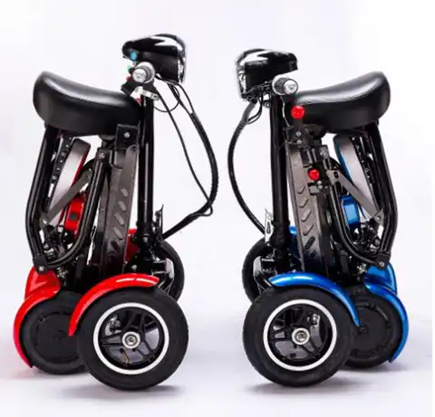 Скутер-трансформер складной, 4 колеса, портативный, для взрослых