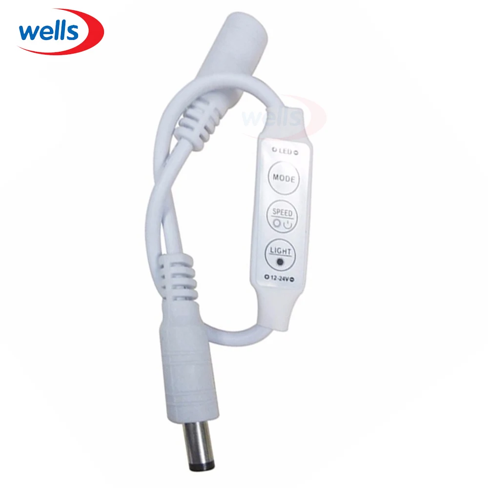 Новинка 1 шт. мини светильник 3 клавиши контроллер с регулировкой яркости двойной