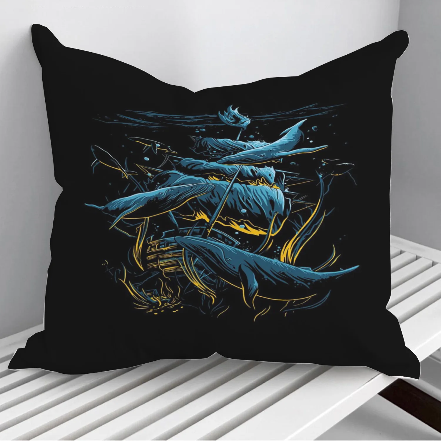 

B0aty's Ship's Demise Throw Pillows Cushion Cover On Sofa Home Decor 45*45cm 40*40cm Gift Pillowcase Cojines Dropshipping