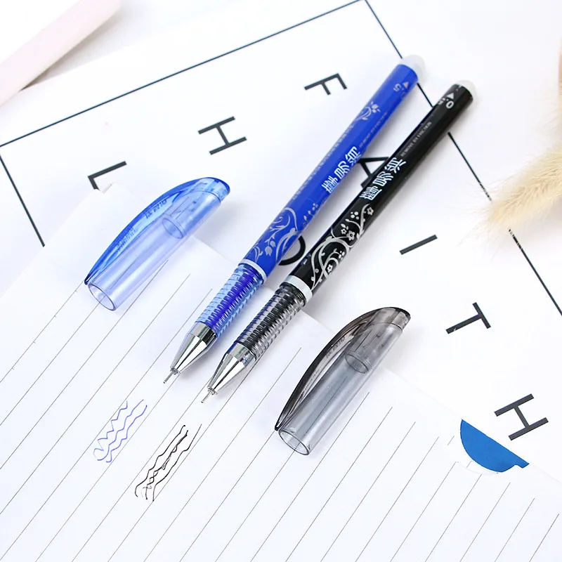 1 шт. стираемая ручка 0 5 мм милые Волшебные кавайные ручки с принтом гелевые для