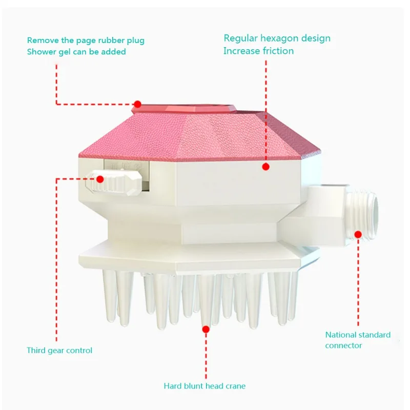 Многофункциональный Pet щетка для очистки ванной ноги мыть Красота массаж