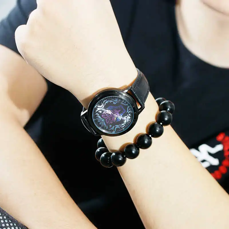 

[The Land Of Warriors]Douluo Continent Anime Spider LED Watch Dou Luo Da Lu Shrek Waterproof Wrist Watches Action figure Gift