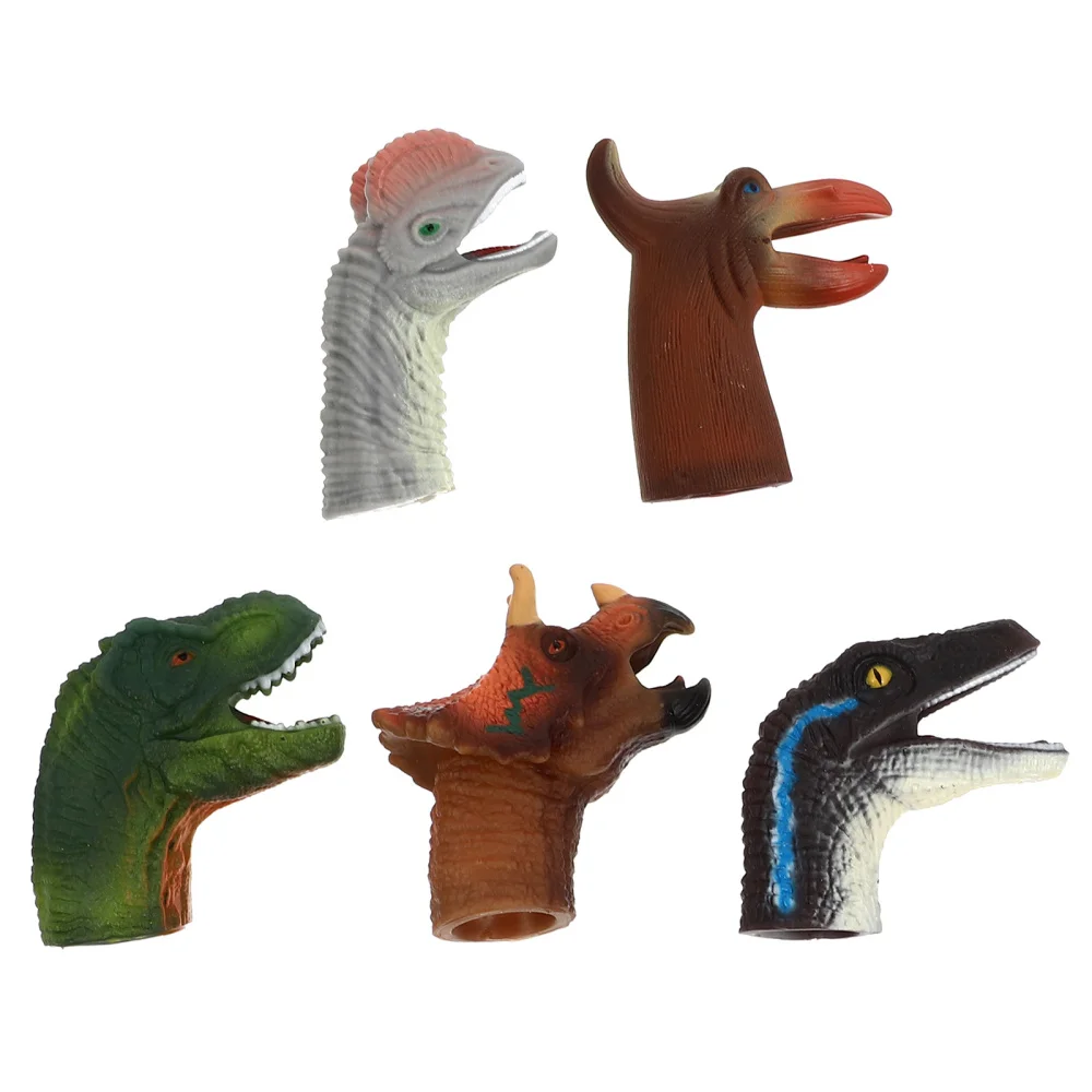

5pcs Cartoon Finger Toys Adorable Finger Puppets Educational Plaything