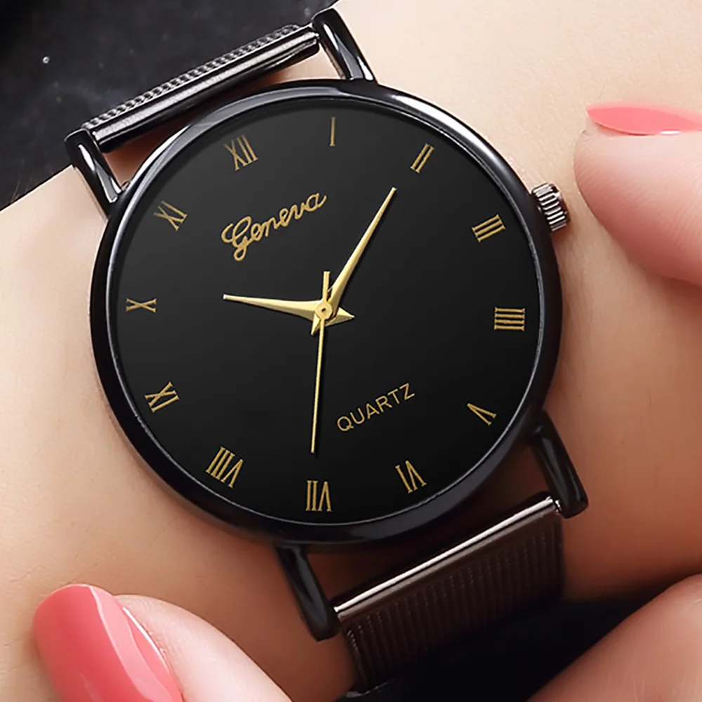 

Simple Women Watches Relogio Masculino Fashion Women's Quartz Wrist Watches For Men Ladies Ultra-thin Steel Bracelet Reloj Mujer