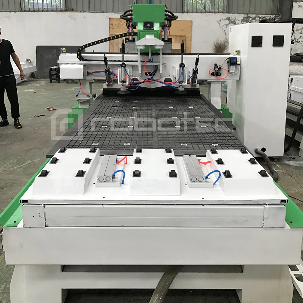 4 Оси cnc деревянная бурильная фреза мульти головка 4*8 футов ATC гравировальный