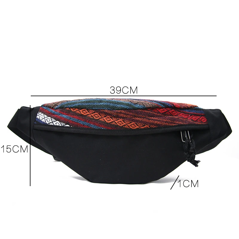 Youda оригинальный дизайн нагрудная сумка из текстиля Портативный мобильный