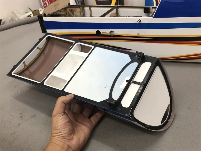SKYWING деревянный материал самолет RC 3D самолет радиоуправляемая модель для хобби игрушки размах крыльев 7" 120E slick360 35cc 3D EP/GP самолет комплект