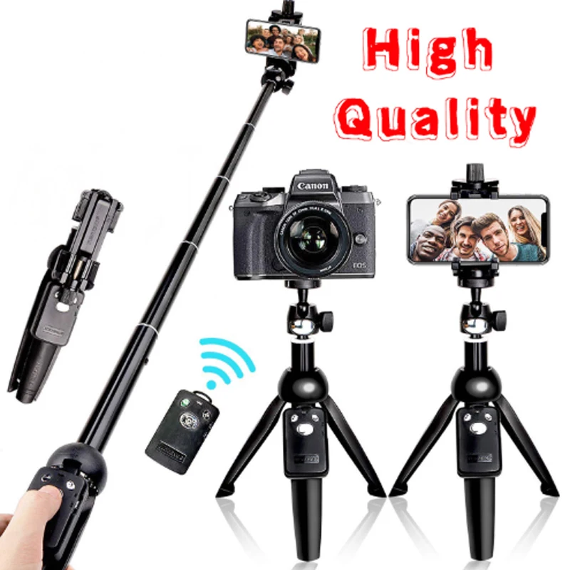 Монопод-Трипод для селфи совместимый с Bluetooth мобильный телефон iPhone 12 pro max Huawei P30