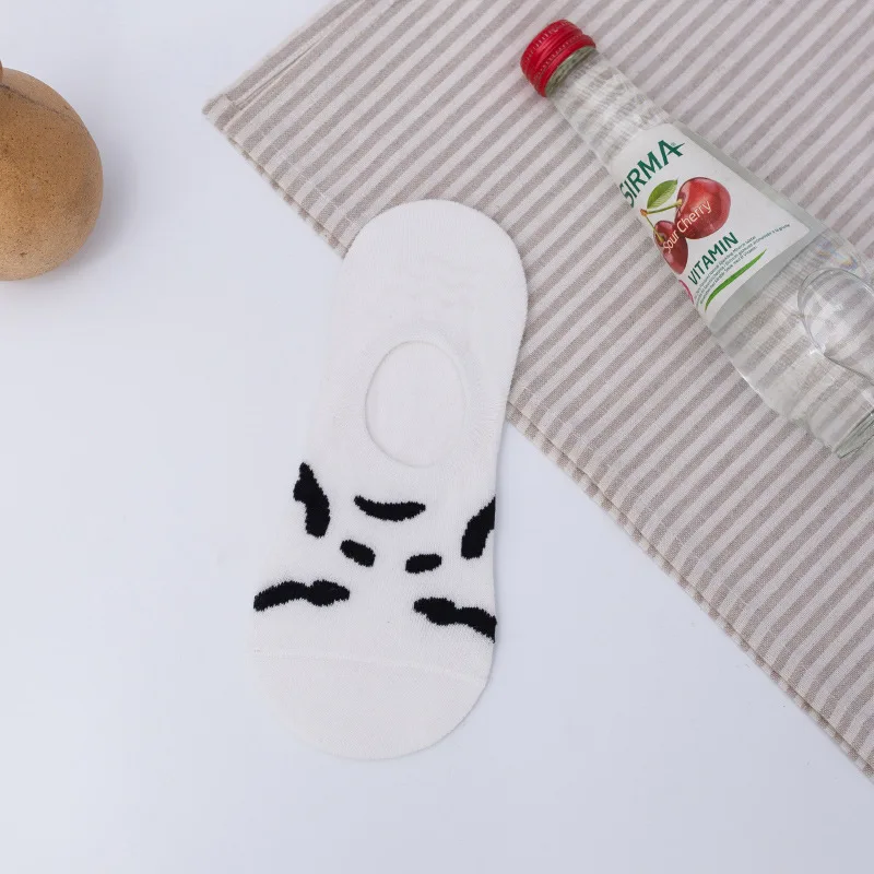 

Women Socks Cotton Cow Cartoon Sock Woman Colorful Unisex No Show Funny Novelty Ladies Sox Spring Summer Female Trendy Skarpetk