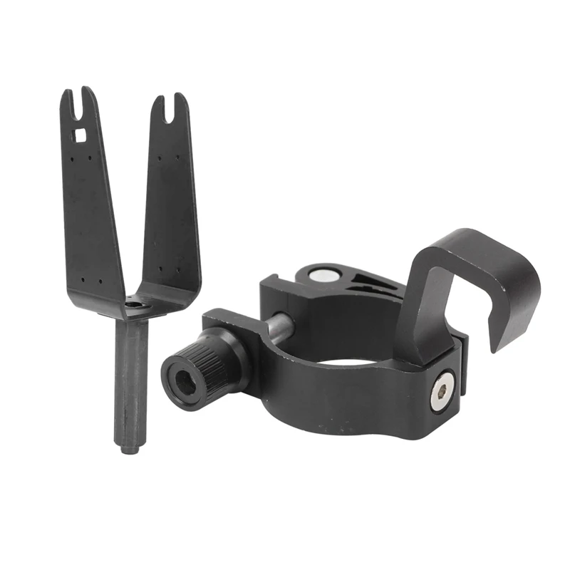 2 шт. Алюминиевая деталь для электросамоката Kugoo S1/S2/S3 8 дюймов: 1 крючок для запирания скутера & передняя вилка.