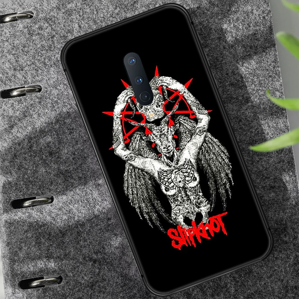

Slipknot band Phone Case Cover Hull For 1+ Oneplus 5T 6 6T 7 7T 8 8T Pro black Prime 3D Funda Fashion Cover Painting Bumper Tpu