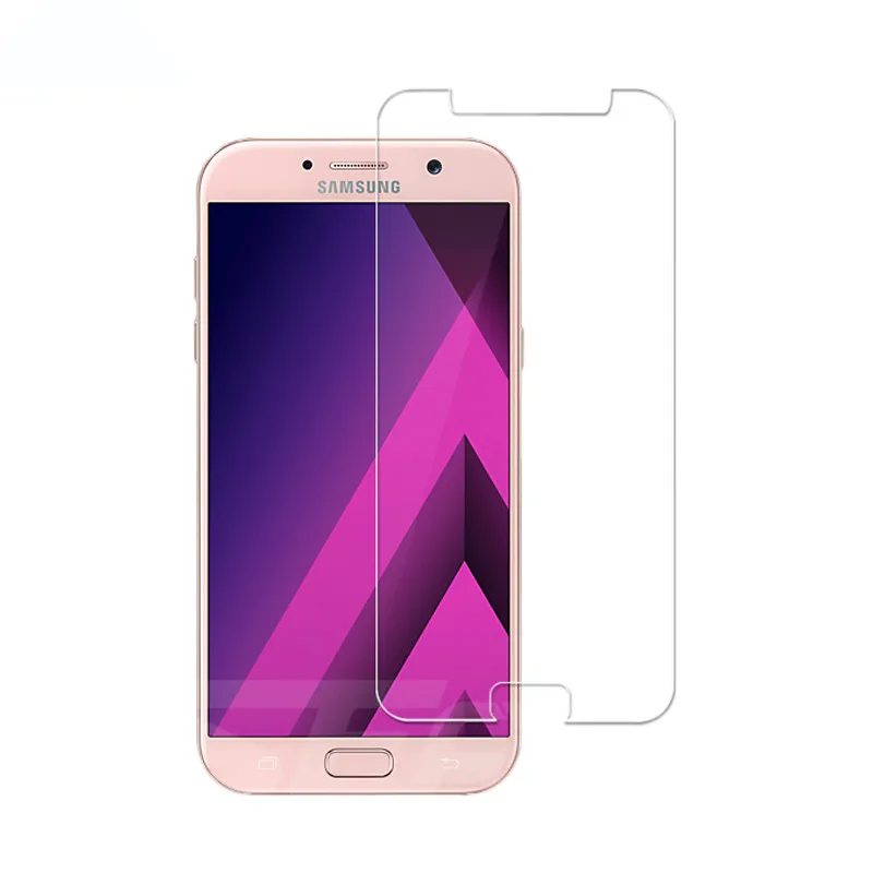 Закаленное стекло для samsung Galaxy A7 A5 A3 Защита экрана для samsung A6 A8 Plus A9 защитная пленка
