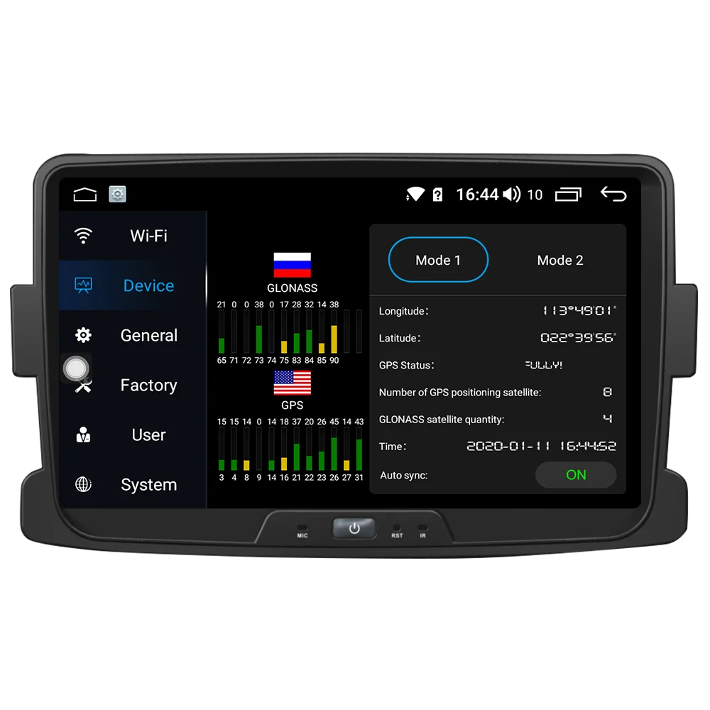 Автомобильный мультимедийный плеер 1 Din Android 8 DVD для Renault Duster/Sandero/Logan дюймов 4G/32G/64G