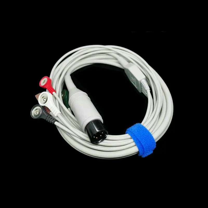 Mindray EA6151B 6 pin 5 ЭКГ кабель дефибрилляции типа для EA6151B|Корпуса компьютеров| |