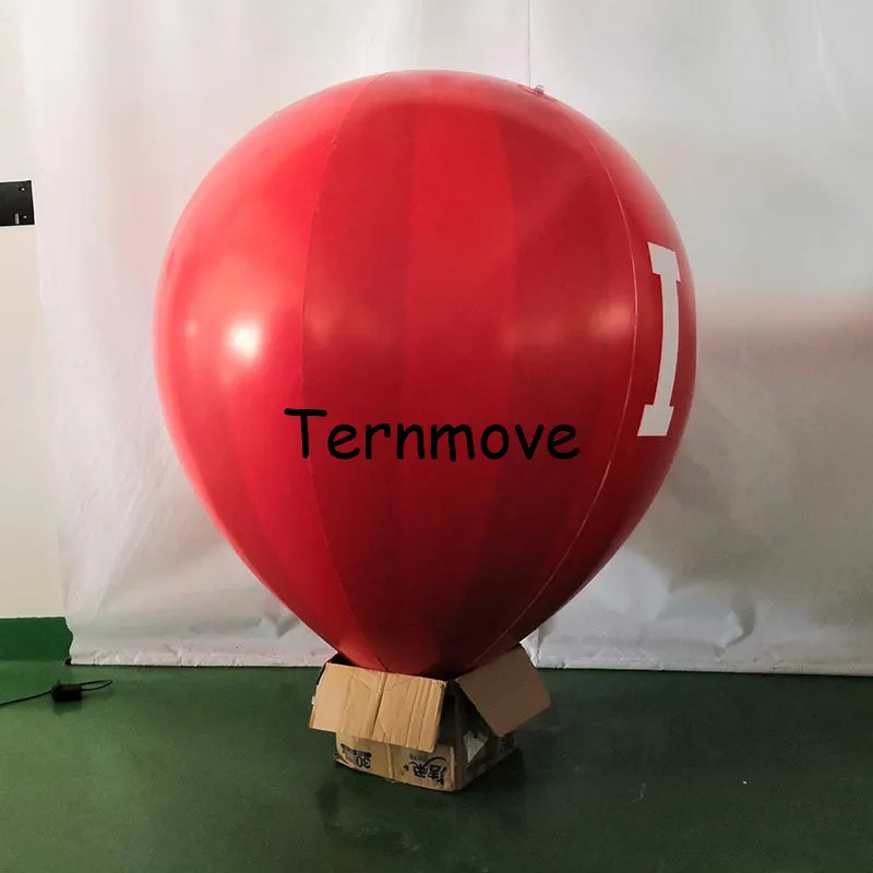 Гигантская реклама надувной Гелиевый шар из ПВХ Летающий рекламный воздушный