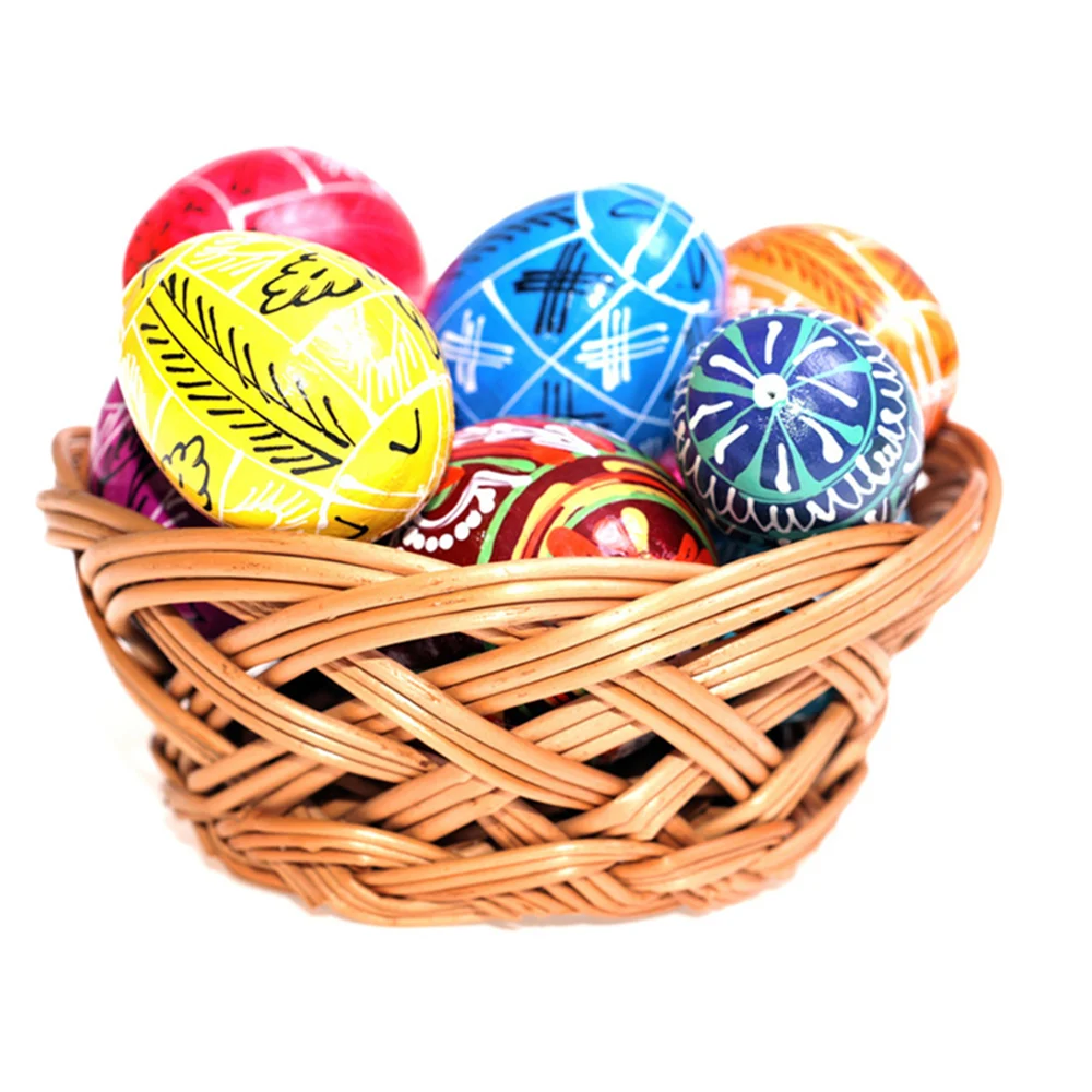 

DIY Simulation Eggs Lifelike Bouncing Egg For Kids Painting Dummy Party Joke