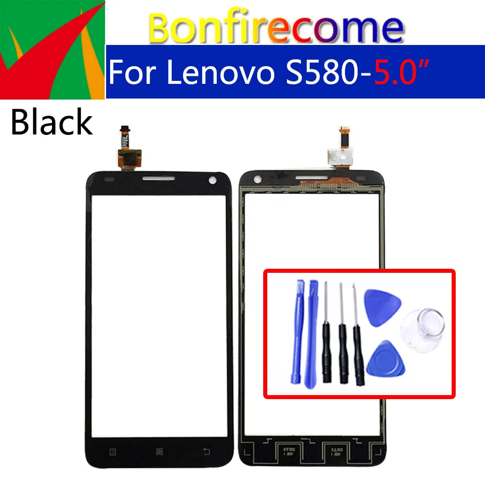 Сенсорный экран для Lenovo S580 S 580 дигитайзер сенсорного экрана ЖК дисплей переднее
