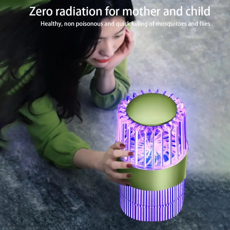 

USB Charging Mosquito Killer Trap LED Night Light Lamp Bug Insect Lights Killing Pest Repeller UV Bionic Mosquito Catching