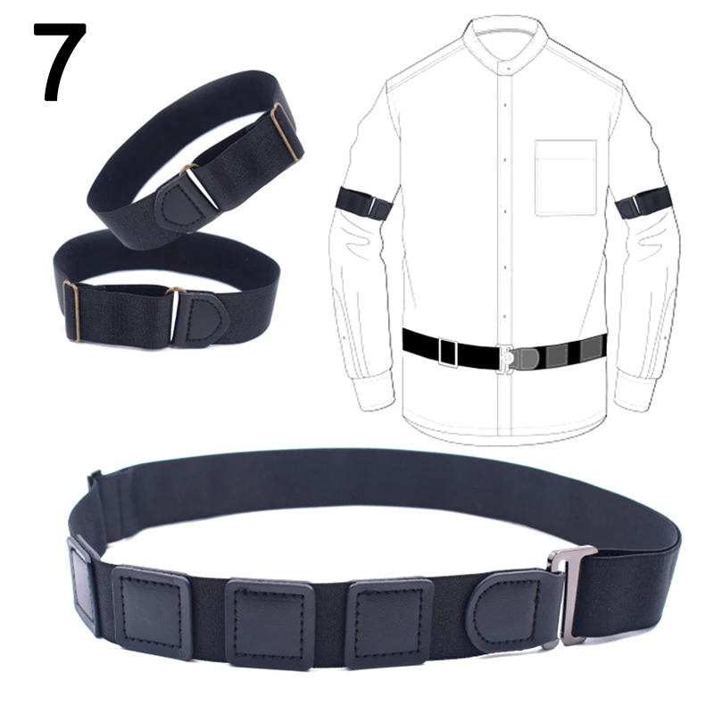 Новые эластичные регулируемые нарукавники противоскользящие держатели рукавов