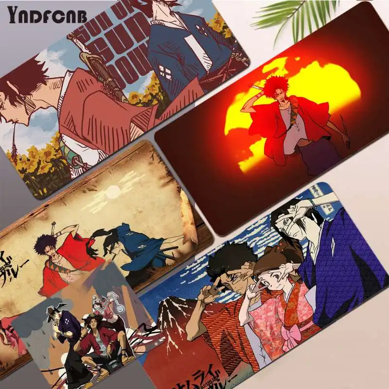 Японский меч самурая чамплу Мышь Pad супер креативная большой игровой Размеры для