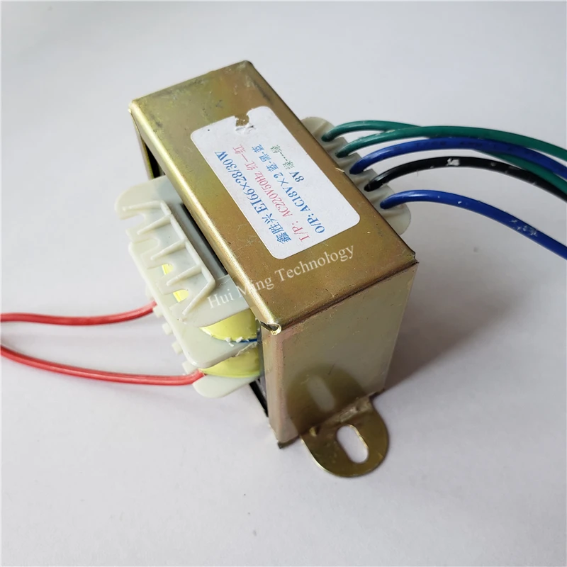 18V-0-18V 0.72A 8V 0.5A 30VA трансформатор 220V EI66 * 28 усилитель для мультимедиа активный