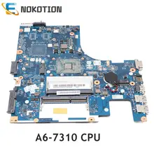 NOKOTION 5B20J22944 NEW For Lenovo G41-35 14 inch laptop motherboard A6-7310 CPU DDR3 BMWQ3 BMWQ4 NM-A401 Main board