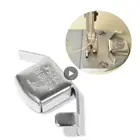 1 шт. серебристого цвета с засученными краями для прижимная лапка для швейной машины швейная фурнитура Магнитная направляющая для швов универсальный инструмент Горячая Распродажа