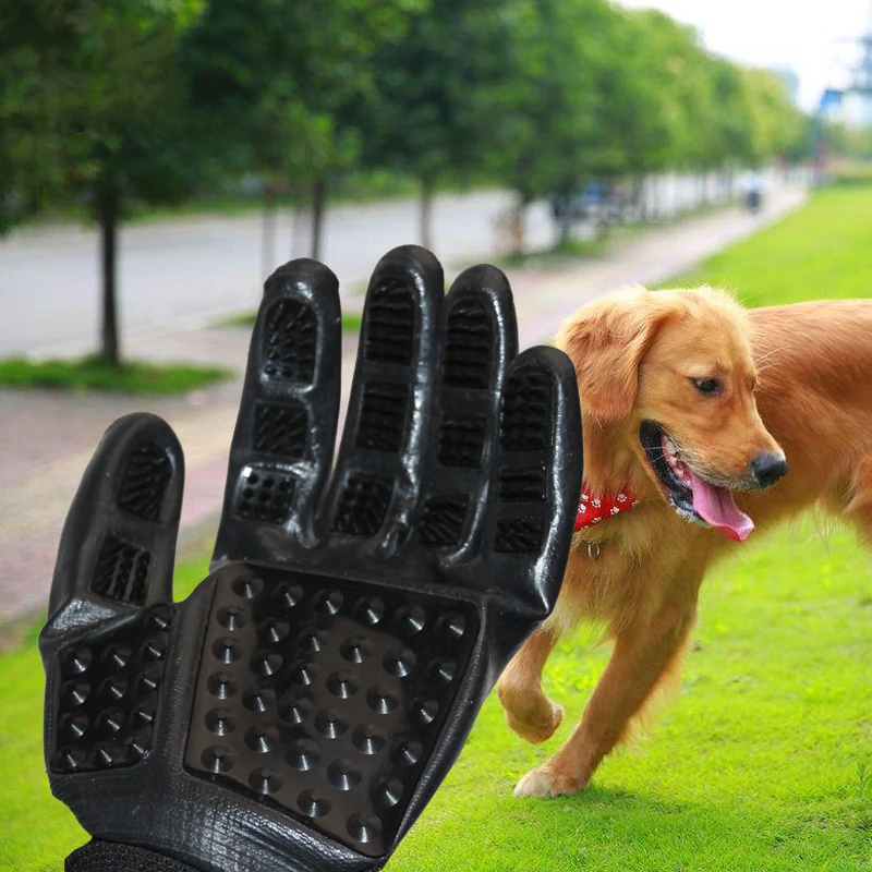 

1 Pair Pet Glove Cat Hair Brush Gloves Cat Dog Shedding Bathing Massage Brush Clean Comb Hair Cleaning Tool