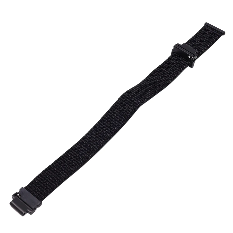 Подходит для часов Garmin 220Min 235 630 620 735 с нейлоновым ремешком черного цвета |