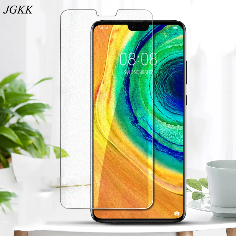 JGKK защита от отпечатков пальцев матовое закаленное стекло для Huawei Mate 30 Lite матовая