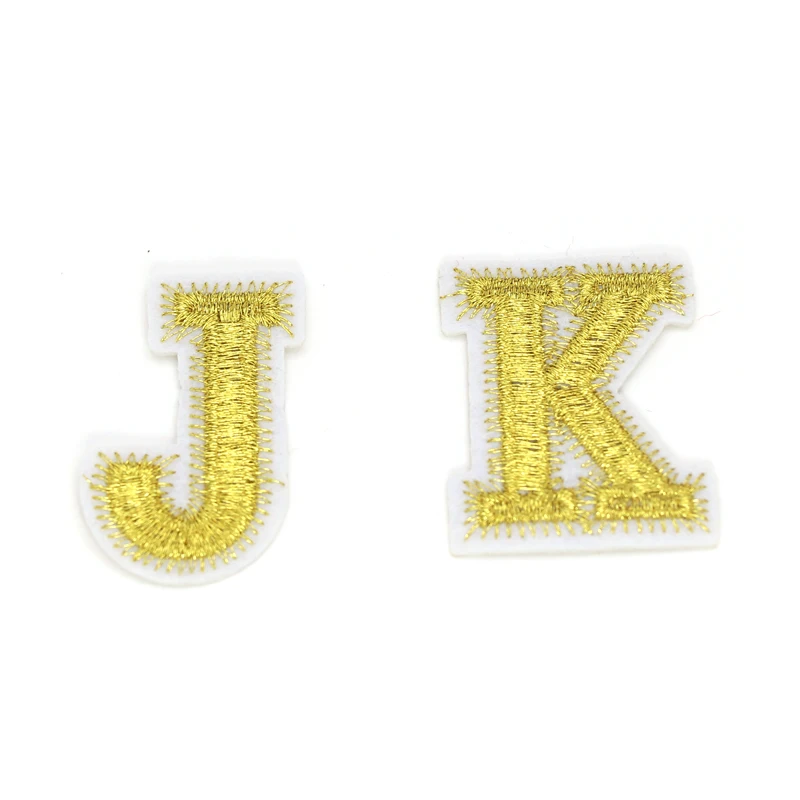 Нашивка с вышивкой белыми буквами термоклейкая нашивка для одежды сумок брюк