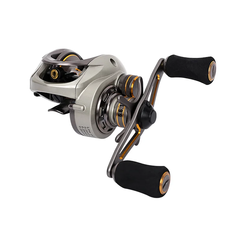

TSURINOYA CK-150 Baitcasting Fishing Reel 6.6:1 9+1BB Drag Power 6kg Right Hand Bait Casting Reel Super Lightweight Lure Reel