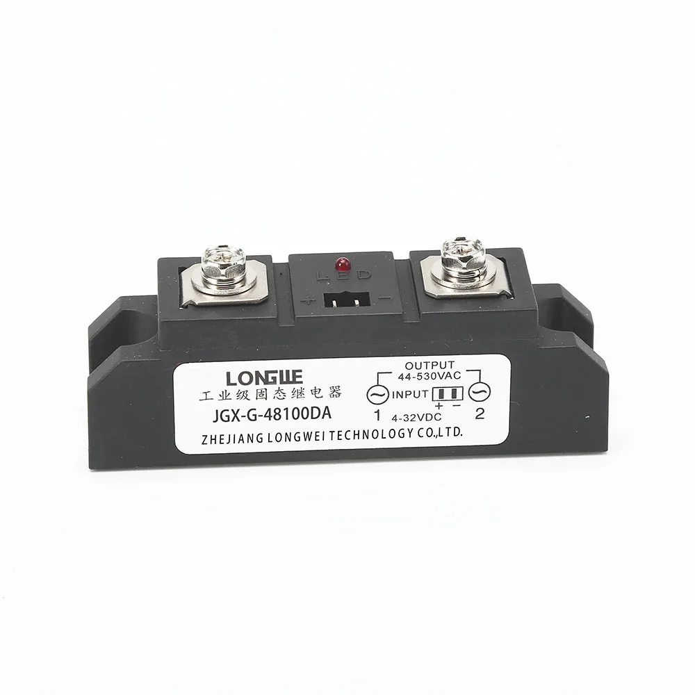 LONGWE промышленности SSR AC DC 60A 150A 32VDC 90 250VAC Управление 440VAC твердотельные реле 660VAC 1200VAC