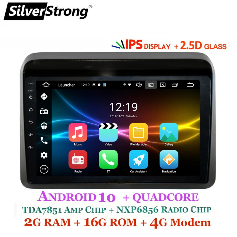 SilverStrong ips Android10.0 автомобильный аудио для Suzuki Ertiga Android Maruti Ertiga+ Автомобильный gps аудио головное устройство gps DSP ips панель