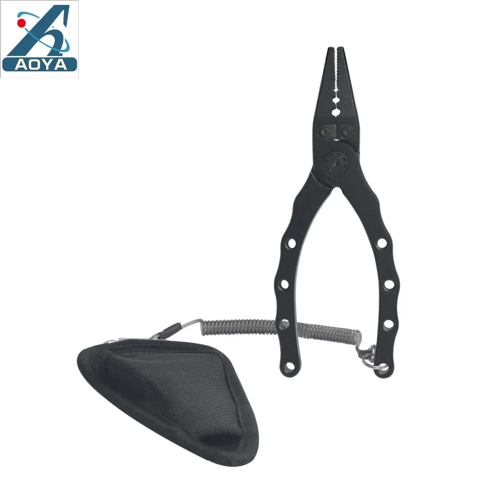 

High Quality Fishing Pliers Aluminium Alloy Scissor Crimper Fly Fishing Knot Tying Tools Hook Remover Fishing Tackle Accessories