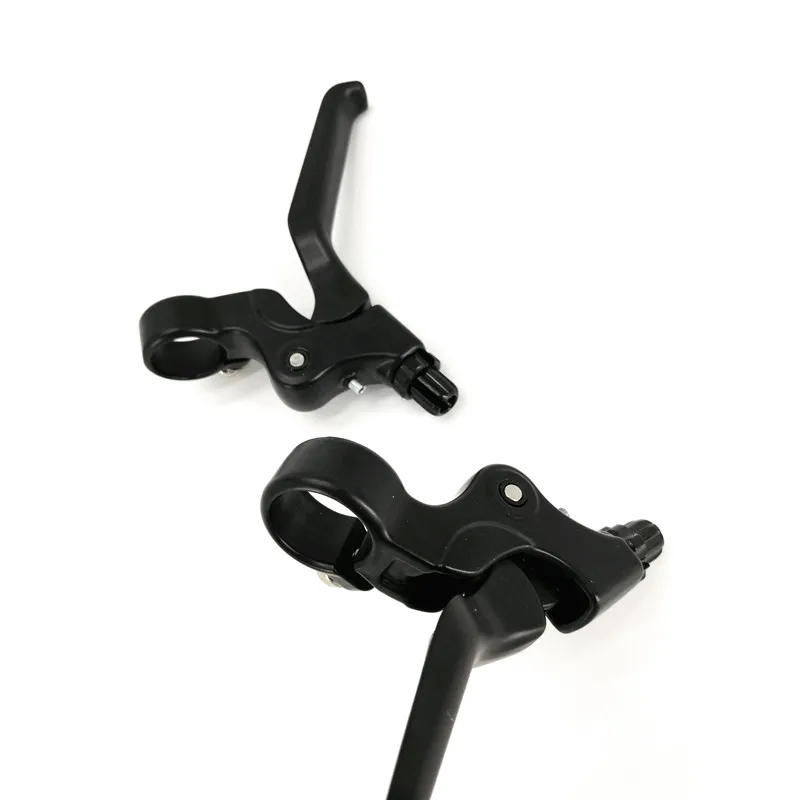 Folding Bike Brakes For Brompton Brake Lever 22.2mm Aluminum Alloy Swallow-shaped Handlebar Bar Black |