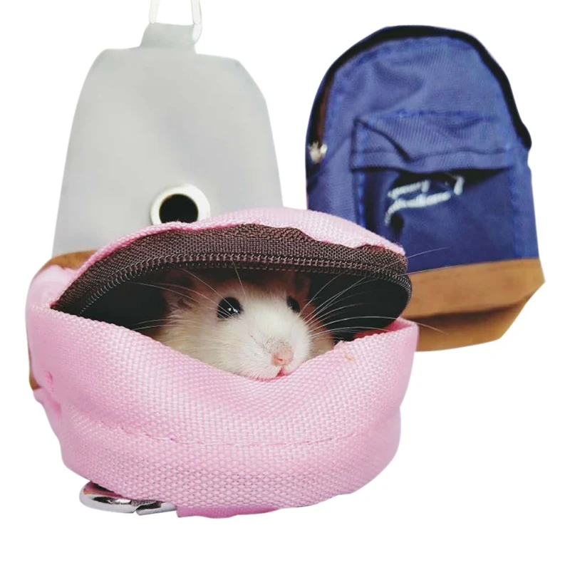 Маленькая женская переносная сумка для хомяка маленькая зимняя теплая клетка с