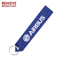 airbus keychain aviation gifts for embroidery keychain chaveiro para moto keyring edc customized car key chains bag tag gift