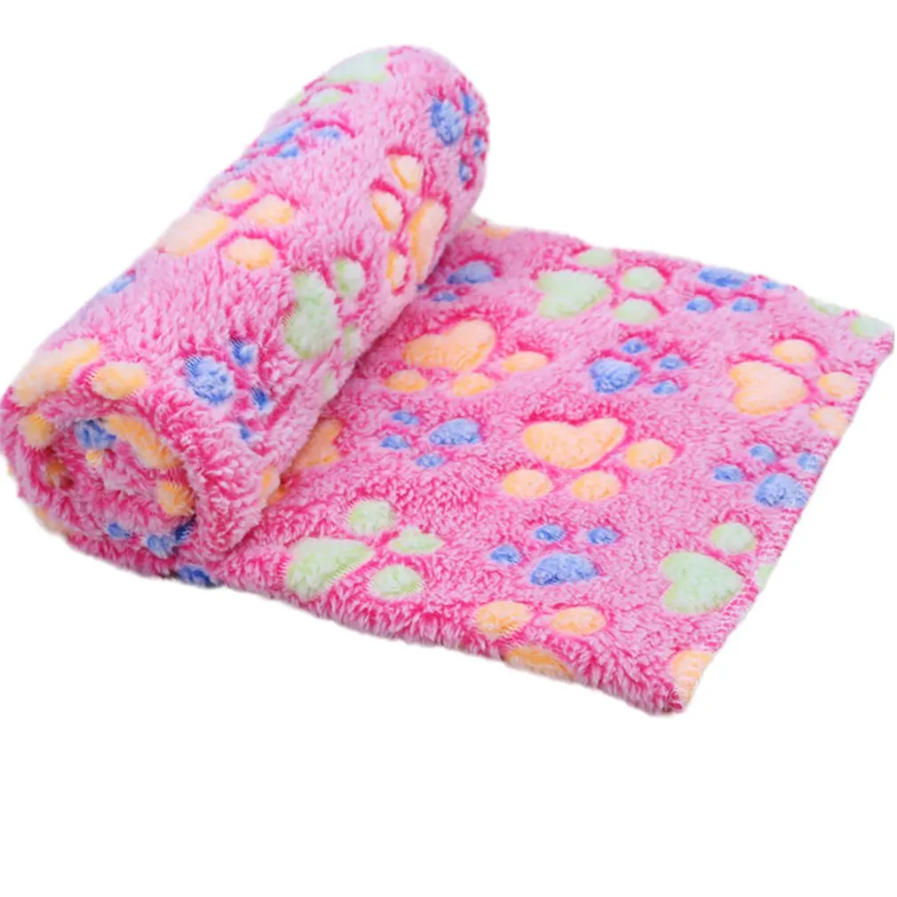 

Pet Blankets Practical Kennel Mats Dog Blankets Autumn And Winter Warmth Blankets Thick Coral Fleece