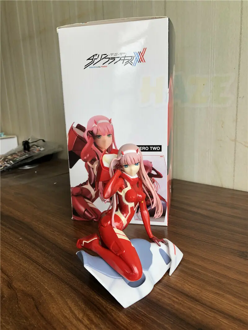 Лидер продаж фигурки из ПВХ Zero Two 02 коллекционные аниме игрушки статуэтка детские