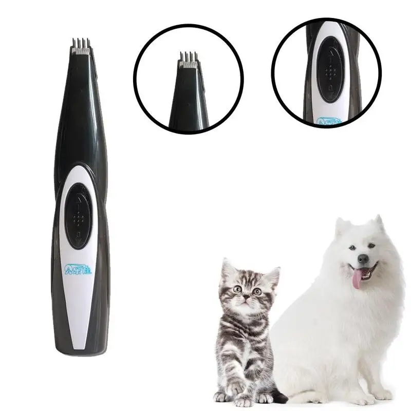 

Mini Electrical Pet Hair Trimmer USB Rechargeable Low Ear Cool Pet Tool Trim Shaving Keep Noise Fur Local Grooming Pedicure S8E2