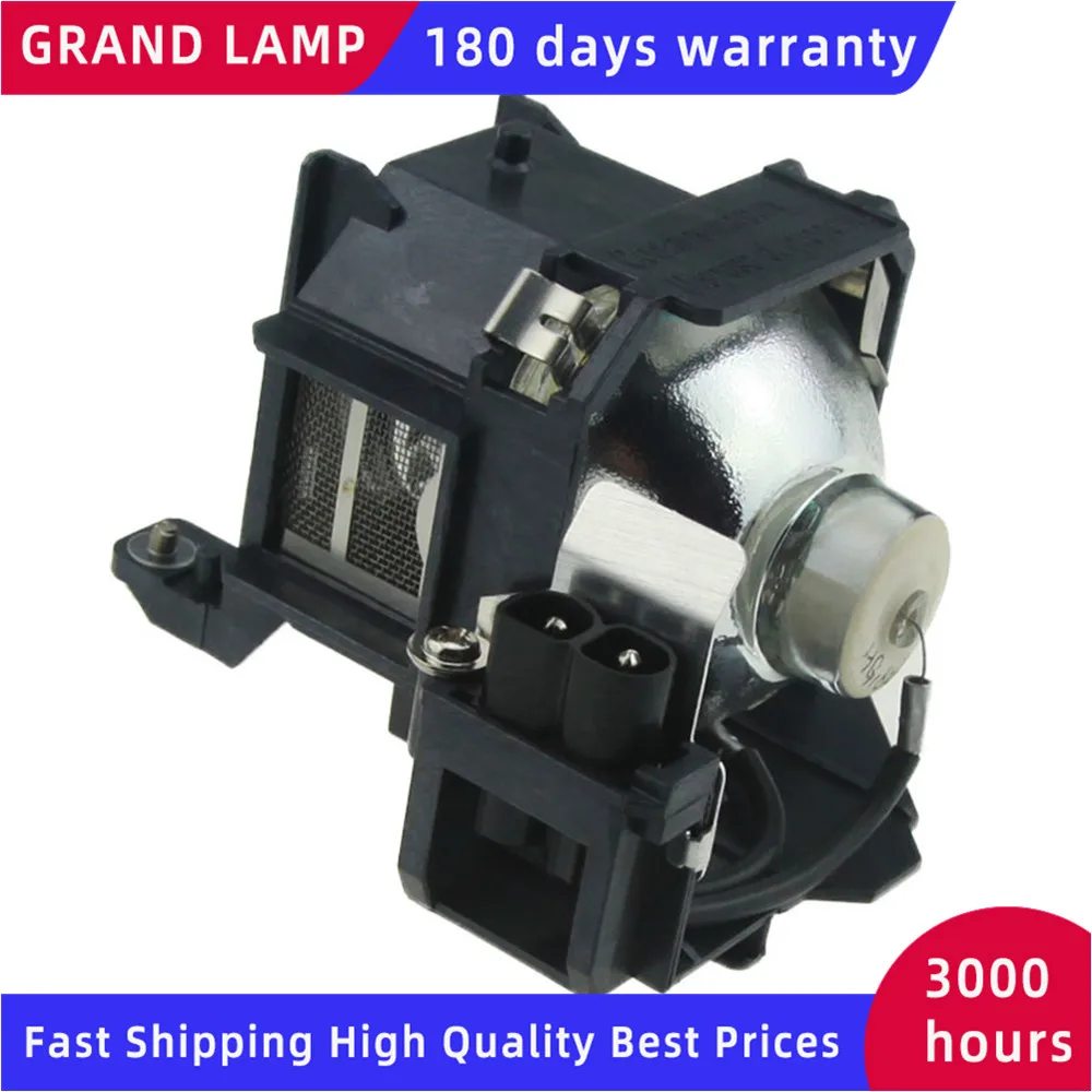 Замена EMP-1700 EMP-1705 EMP-1707 EMP1710 1715 / 1717 EX100 1700c 1705c проектор лампа для освещения жилья