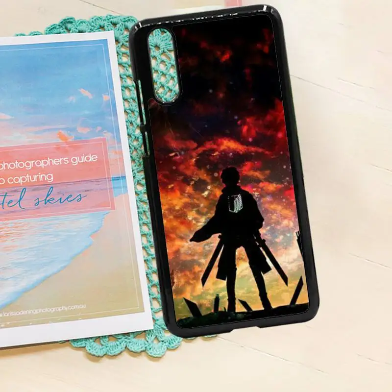 

Ackerman Attack on Titan anime Phone Case PC for iPhone 11 12 pro XS MAX 8 7 6 6S Plus X 5S SE 2020 XR