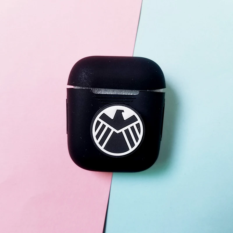 ТПУ силиконовый Bluetooth беспроводной чехол для наушников Защитный чехол для Airpods кожа аксессуары для Apple Airpods зарядная коробка - Цвет: 7