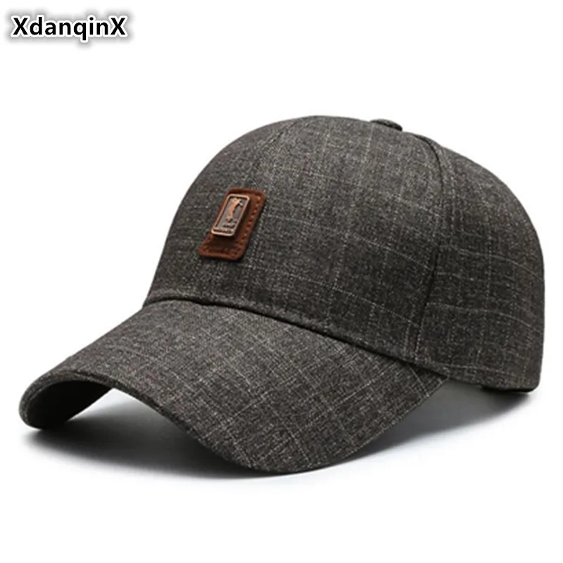 

XdanqinX Snapback Cap Men's Cotton Baseball Caps Women's Ponytail Tongue Cap 2019 New Fashion Bone Adjustable Size Couple Hats